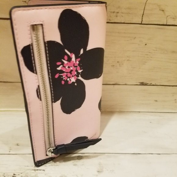 NWT KATE SPADE cameron grand flora wallet large - Picture 4 of 7